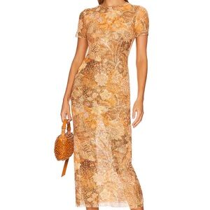Vanessa Dress in Golden Batic
MISA LOS ANGELES